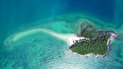 Aerial vertical view