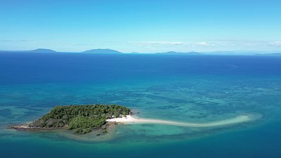 Entire island view